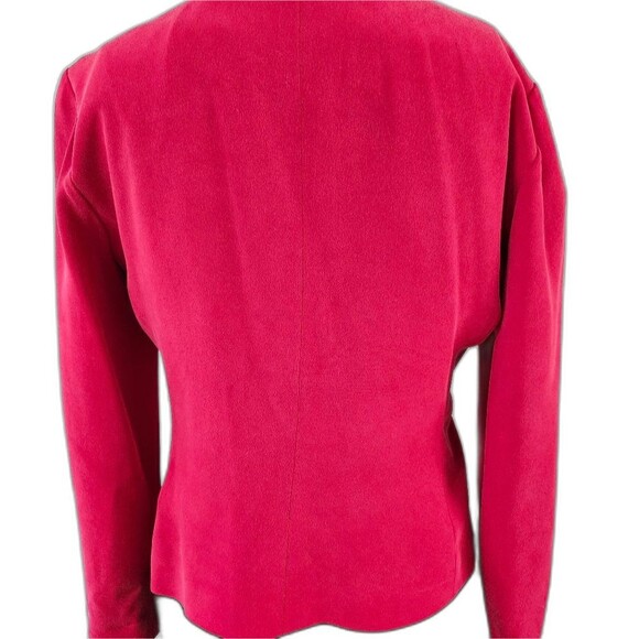 Dana Buchman Women's Red Blazer - Picture 7 of 11
